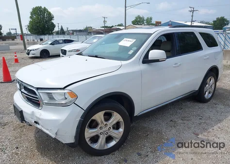 2015 Dodge Durango Limited from USA, damaged, VIN 1C4RDJDG2FC851166